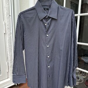 Boss Blue Casual Button Down Shirt